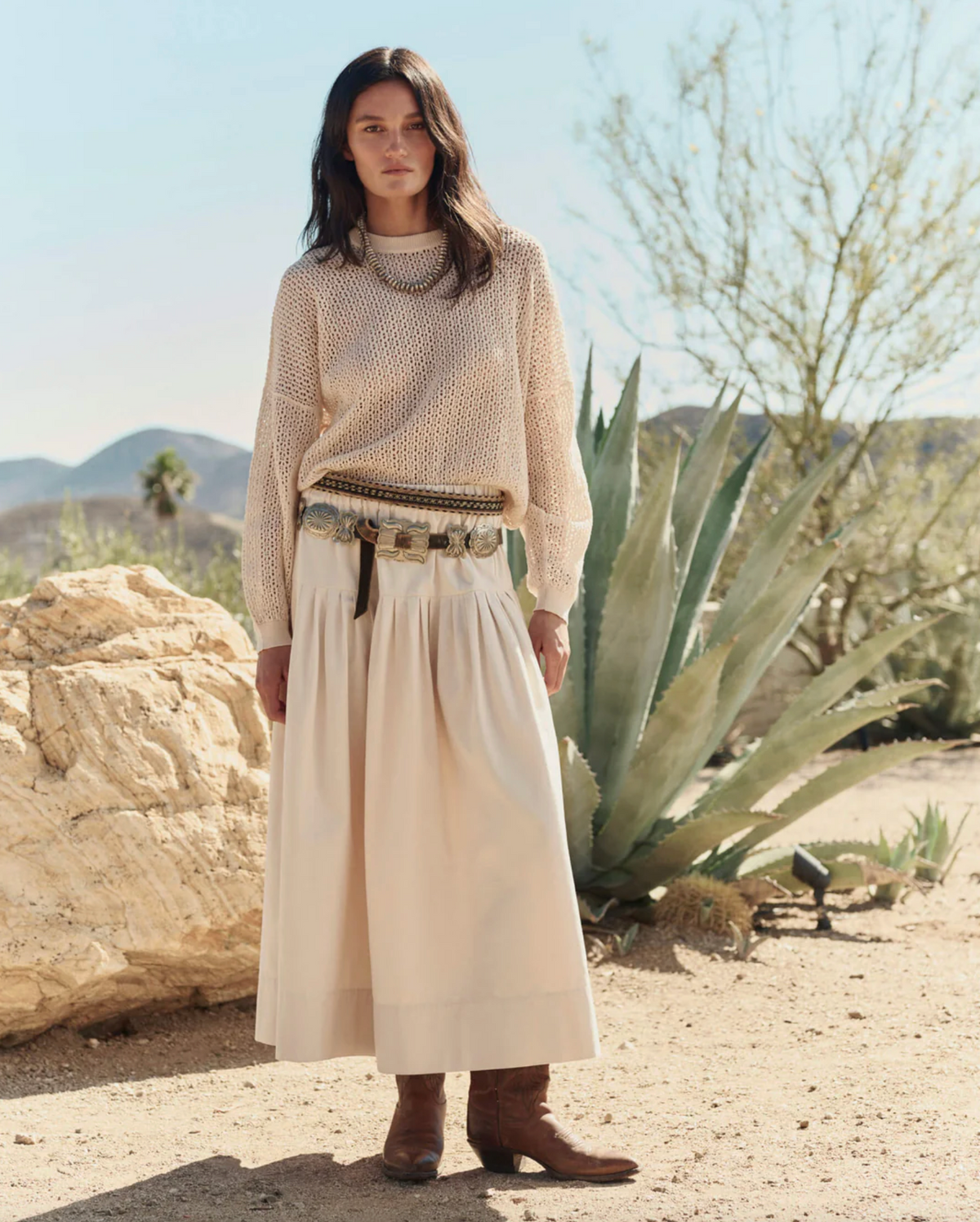The Crotchet Pullover, Natural