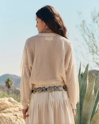The Crotchet Pullover, Natural