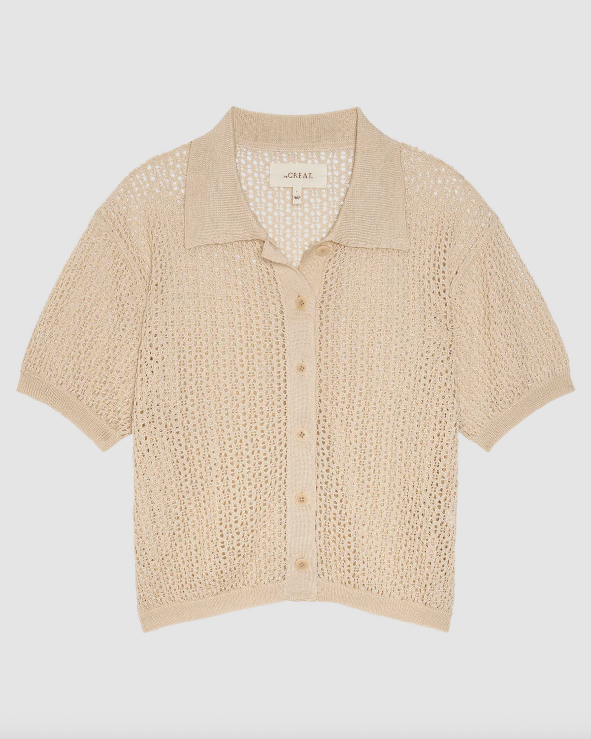 The Crotchet Polo, Cream