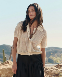The Crotchet Polo, Cream