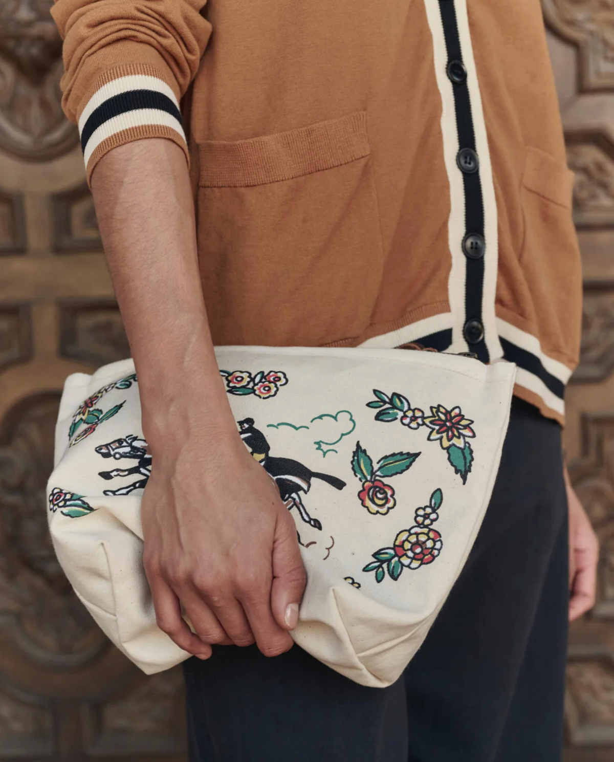 The Derby Pouch, Cream