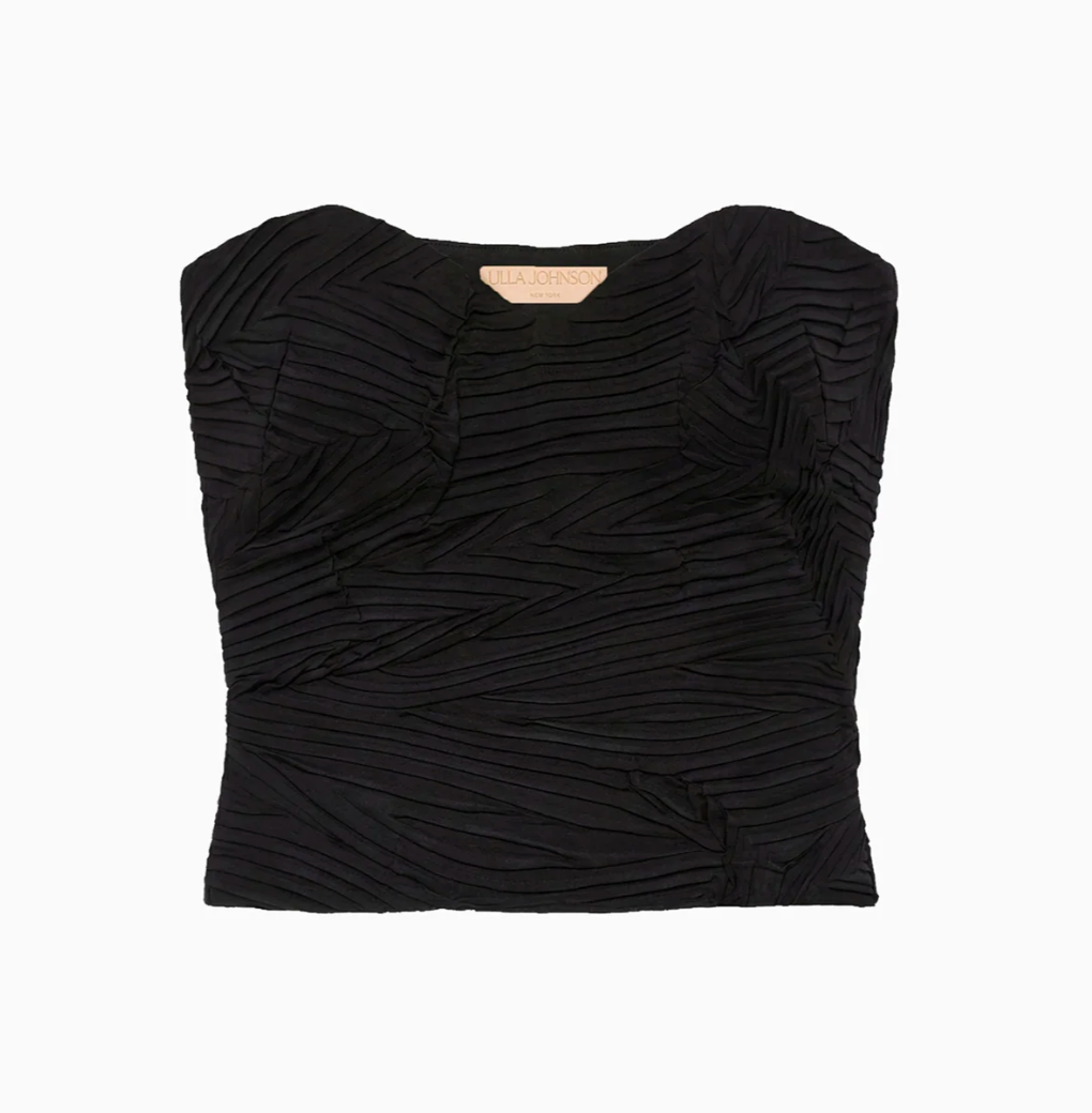 Heleen Bustier Top, Noir