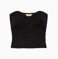Heleen Bustier Top, Noir
