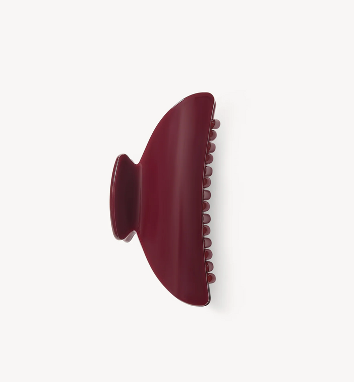 Midi Heirloom Claw, Oxblood