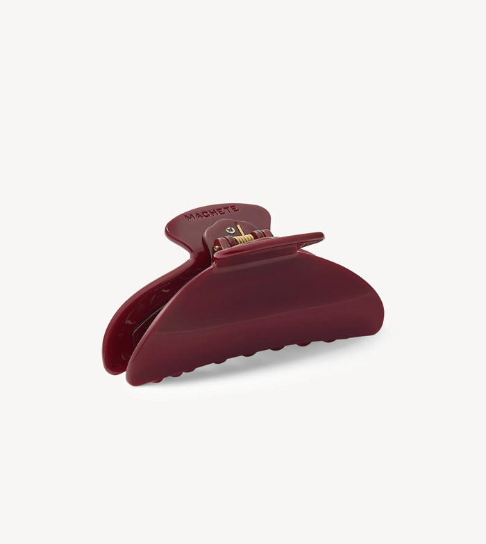 Midi Heirloom Claw, Oxblood