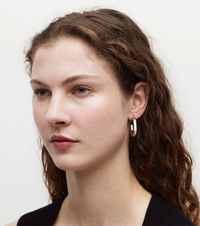 1" Perfect Hoops, Gold
