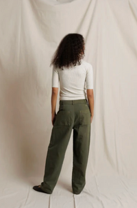 Amelia Luxe Rib Elbow Raglan Crewneck, Oatmeal
