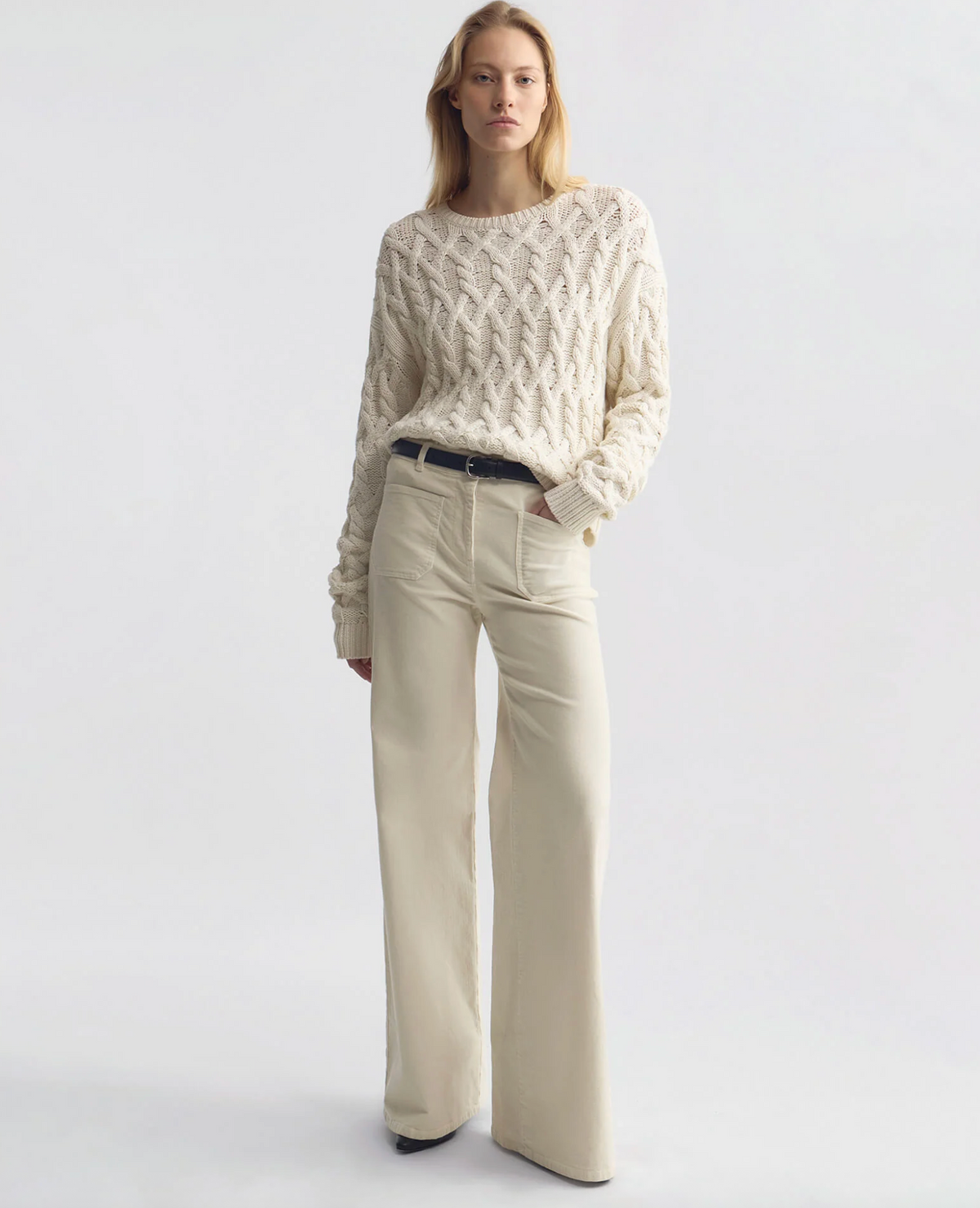 Florence Corduroy Pant, Stone