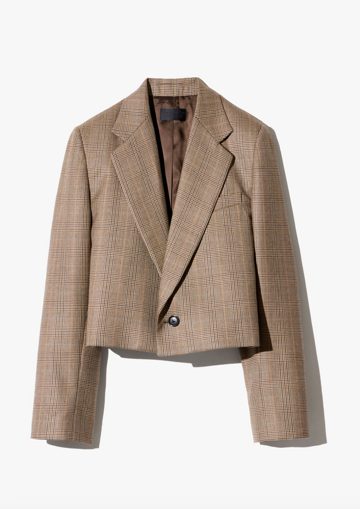 Swan Jacket, Glen Tan