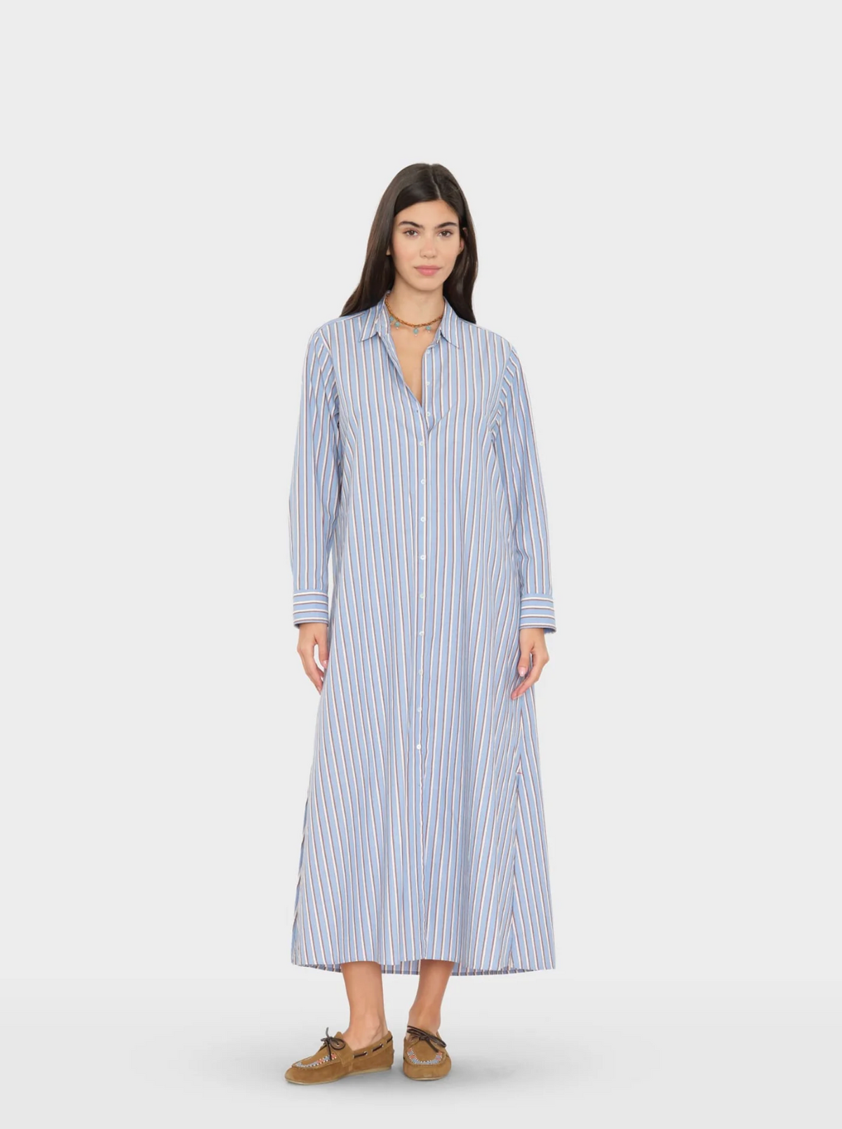 Boden Dress, Blue Cedar