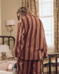 The Pajama Shirt, Ganache Stripe