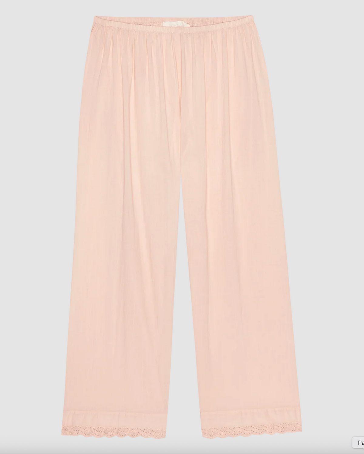 The Eyelet Easy Sleep Pant, Washed Rose