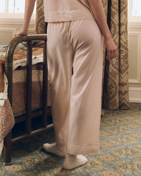 The Eyelet Easy Sleep Pant, Washed Rose