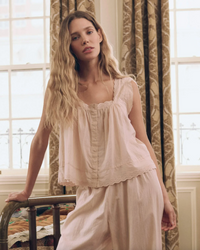 The Eyelet Tank, Washed Rose