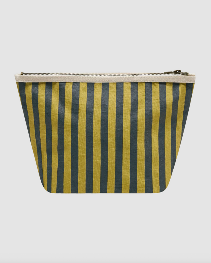 The Stripe Pouch, Citron Mini Stripe
