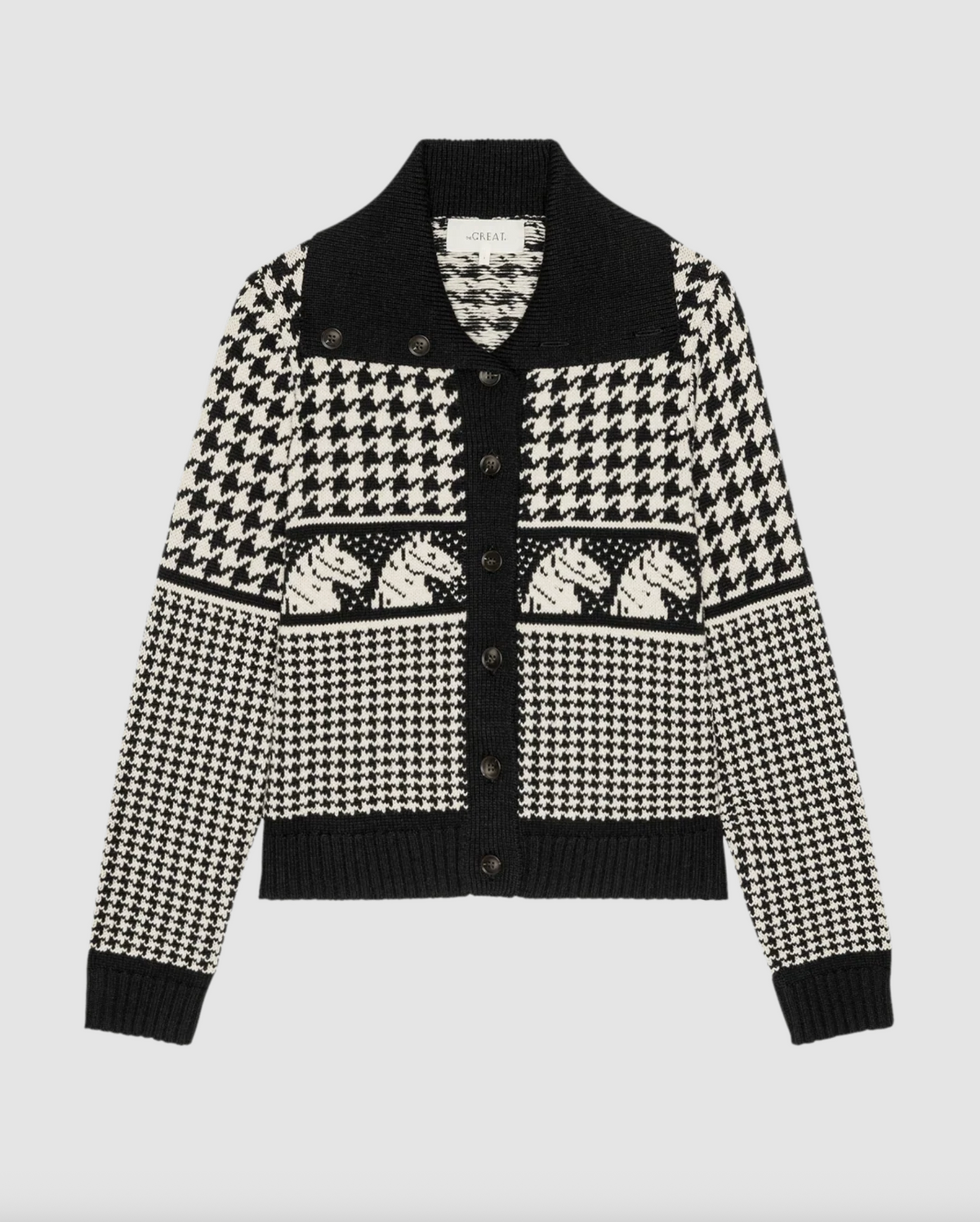 The Pony Cardigan, Black