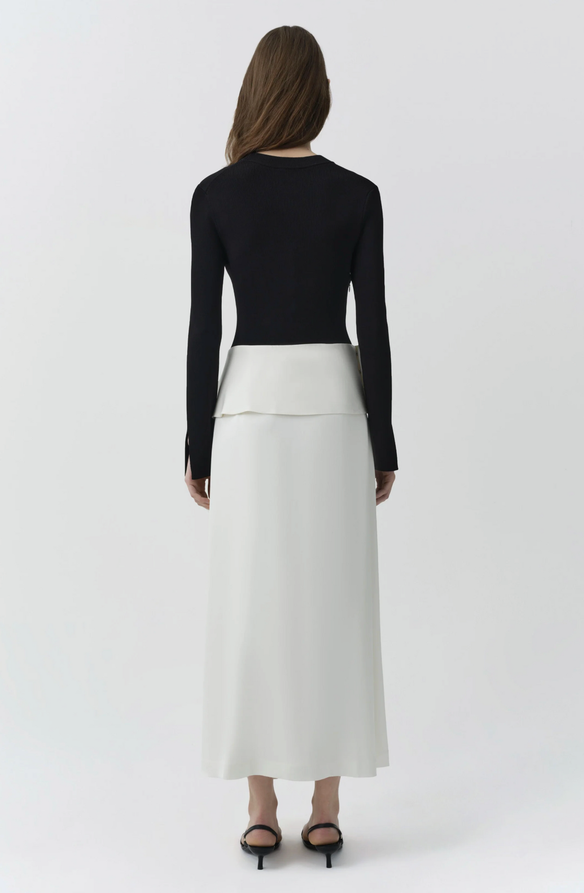 Ornella Midi Dress, Black Multi