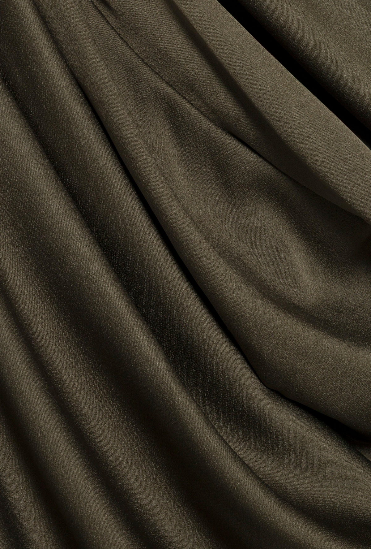 Phoebe Draped Top, Dark Olive