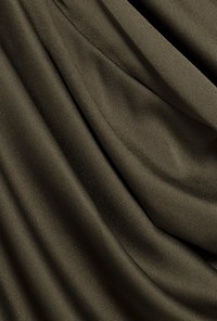 Phoebe Draped Top, Dark Olive