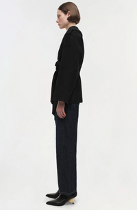 Rowen Fringe Jacket, Black