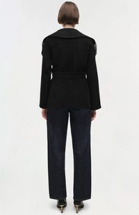 Rowen Fringe Jacket, Black