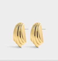 The Sundown Statement Studs, Gold