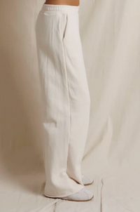 Leni French Terry Pull On Pant, Sugar