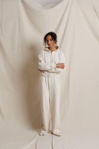 Leni French Terry Pull On Pant, Sugar