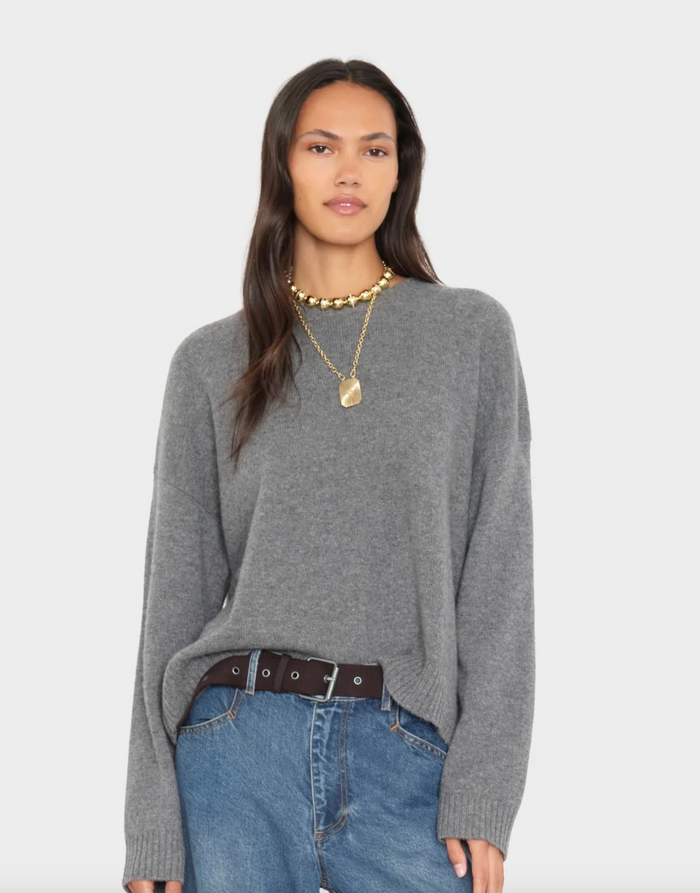 Lela Sweater, Pewter Gray