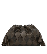 Cloud 91 Medium Clutch, Dark Olive
