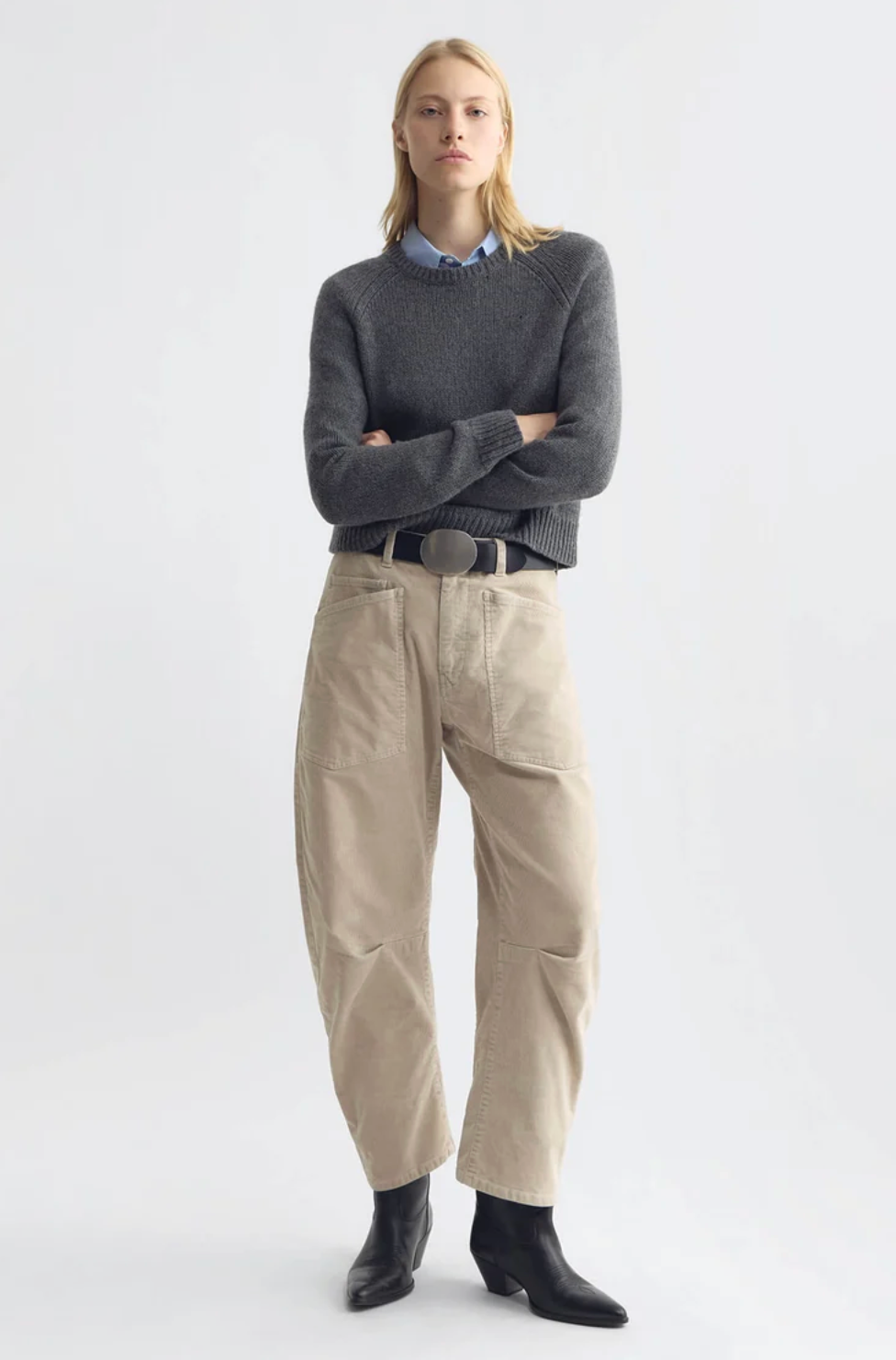 Shon Corduroy Pant, Travertine