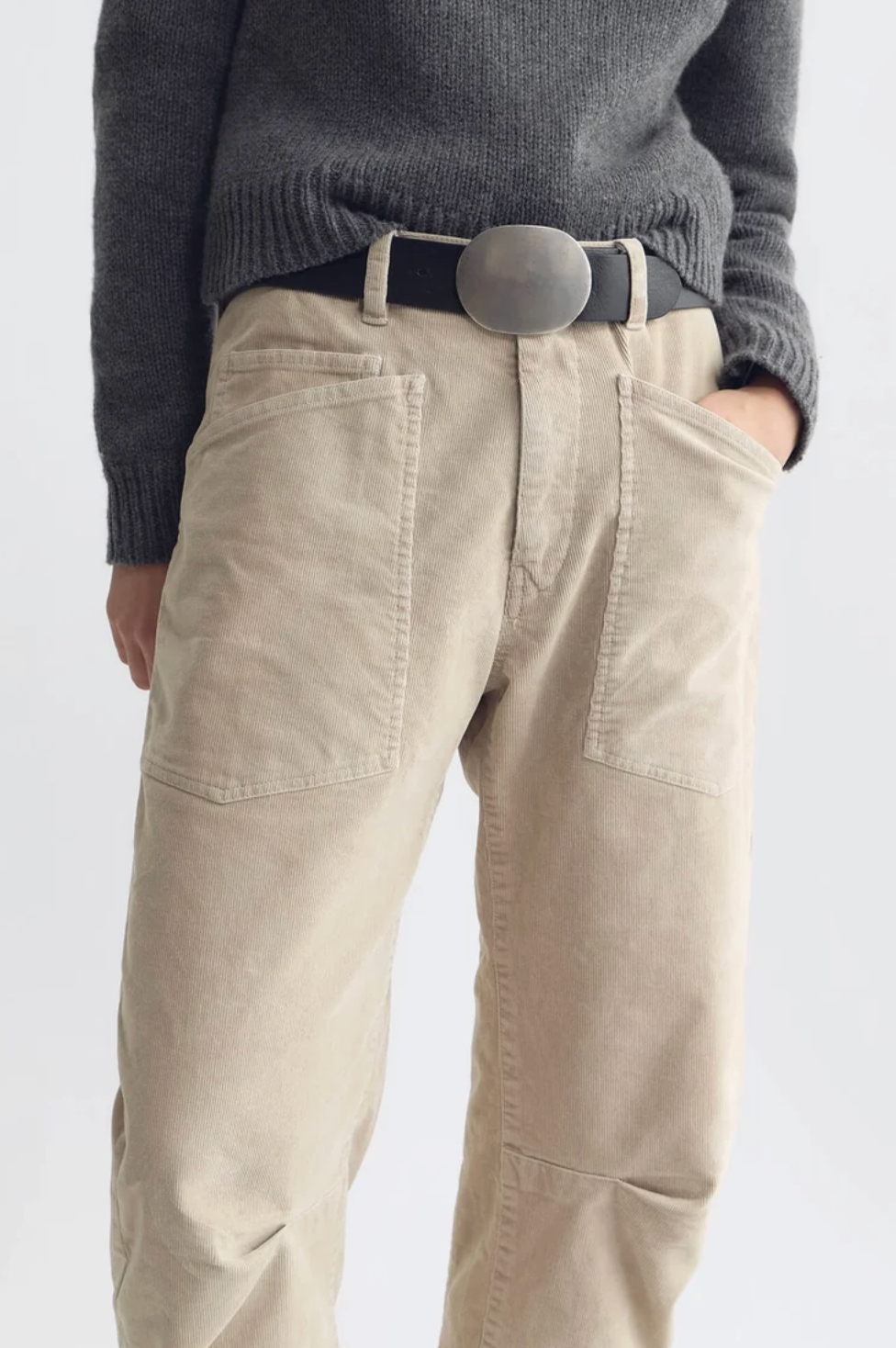Shon Corduroy Pant, Travertine