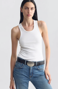 Wayne Belt, Black Antique Silver