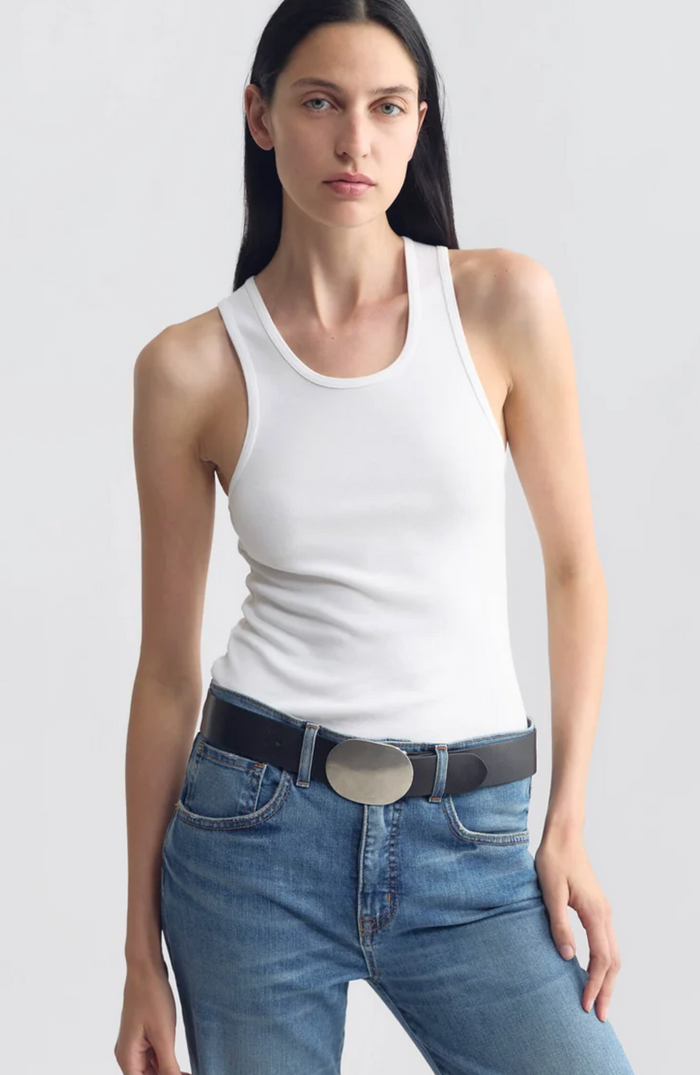 Wayne Belt, Black Antique Silver