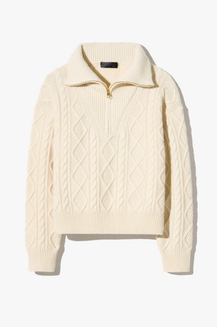 Jori Cashmere Sweater, Ivory