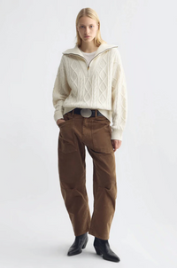 Jori Cashmere Sweater, Ivory