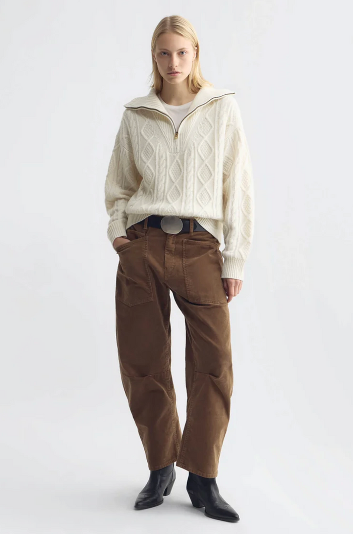 Jori Cashmere Sweater, Ivory