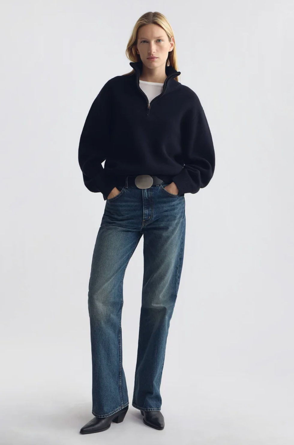 Axel Sweater, Dark Navy