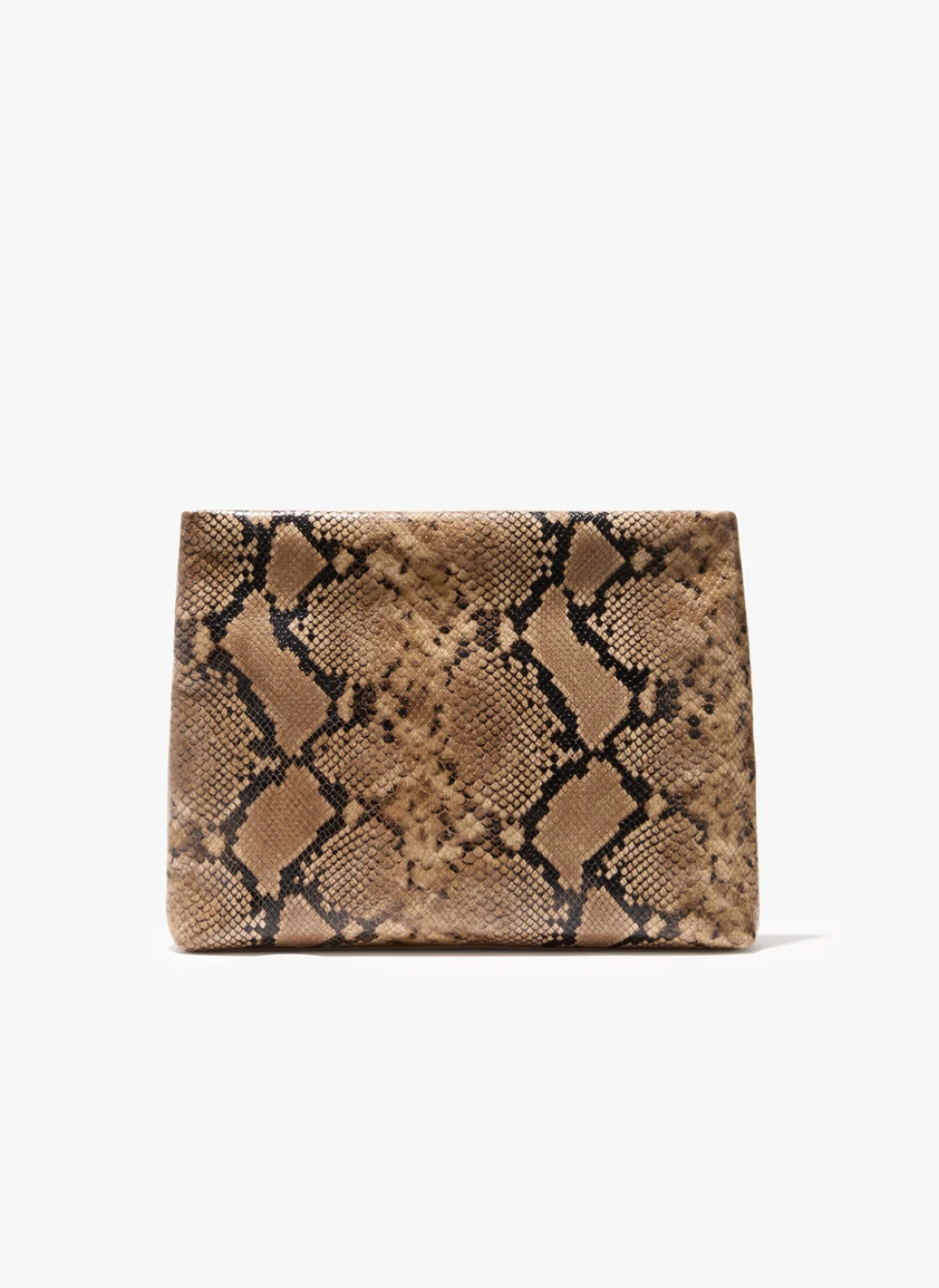 Jerry Clutch, Taupe Snakeskin