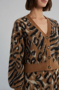 Aviana Cardi, Camel/Black/Ivory Combo