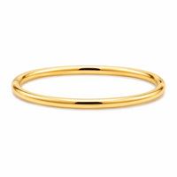 Tess Bangle Bracelet, Gold