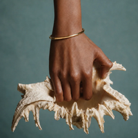 Tess Bangle Bracelet, Gold