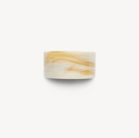 French Pony Barrette, Alabaster