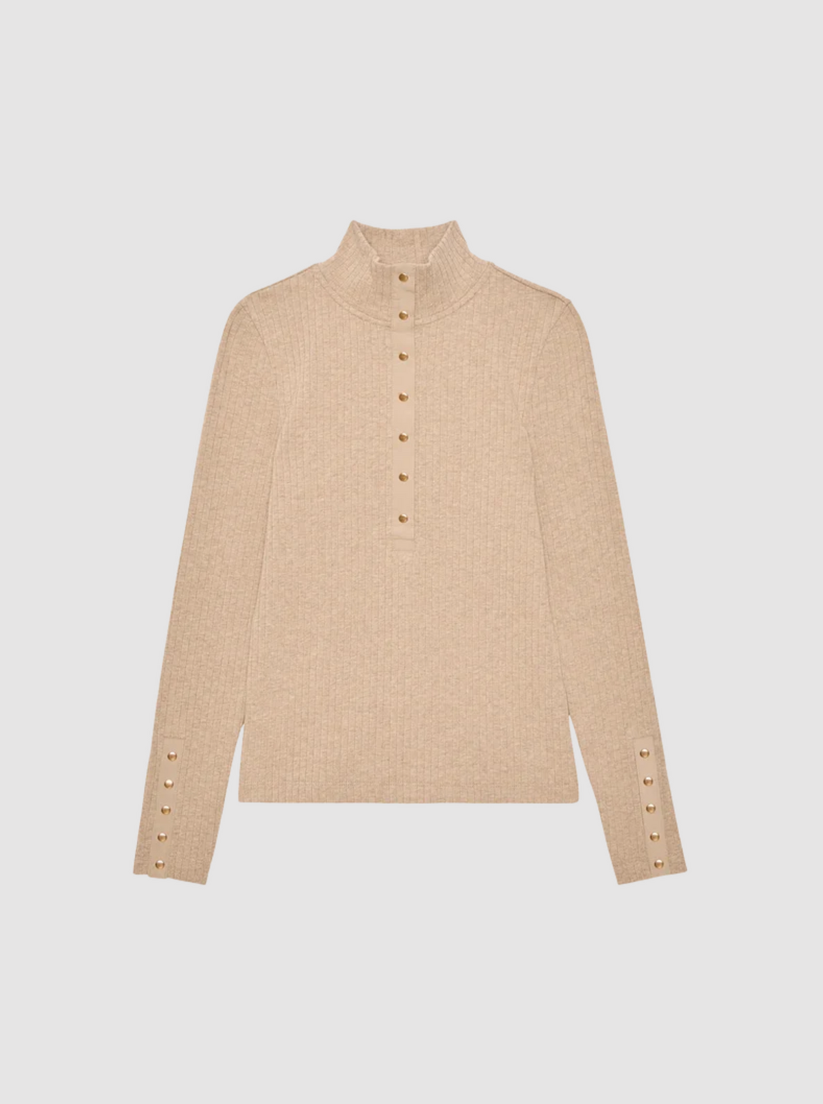 Shelia Top, Heather Oatmeal