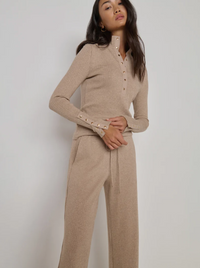Shelia Top, Heather Oatmeal