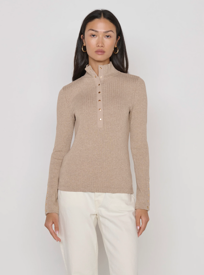 Shelia Top, Heather Oatmeal