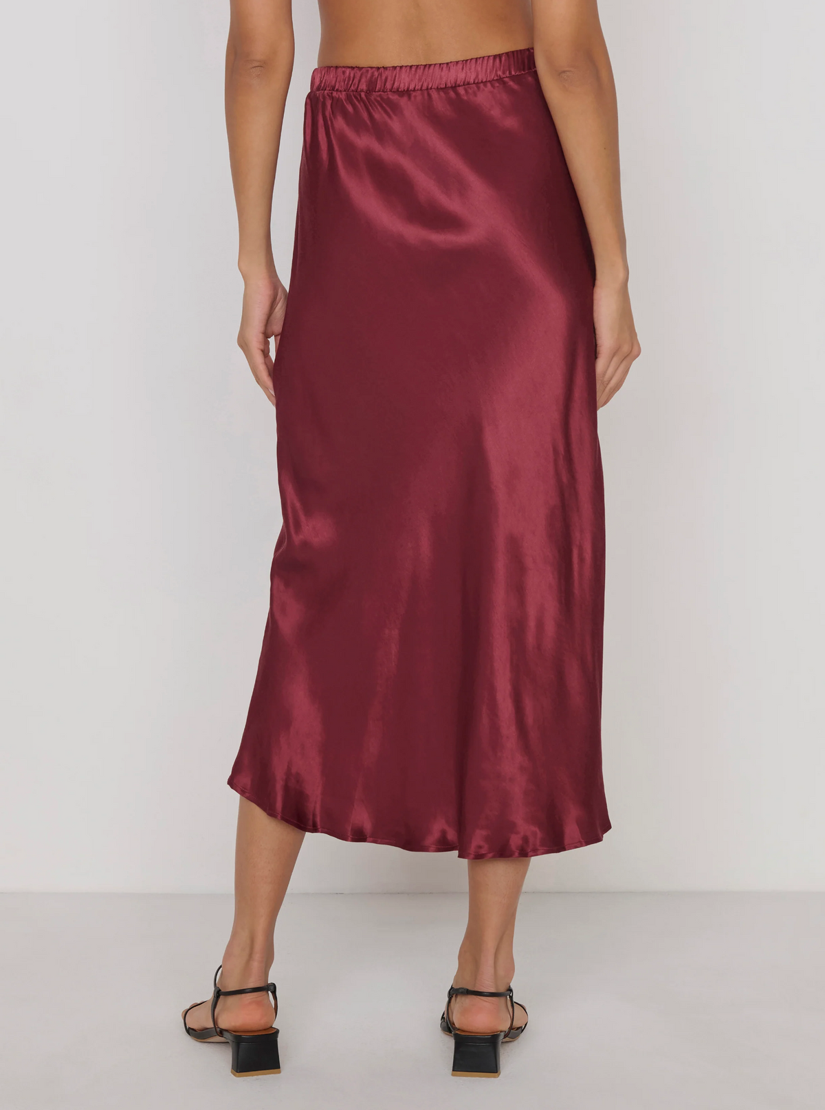 Giselle Bias Maxi Skirt, Truffle