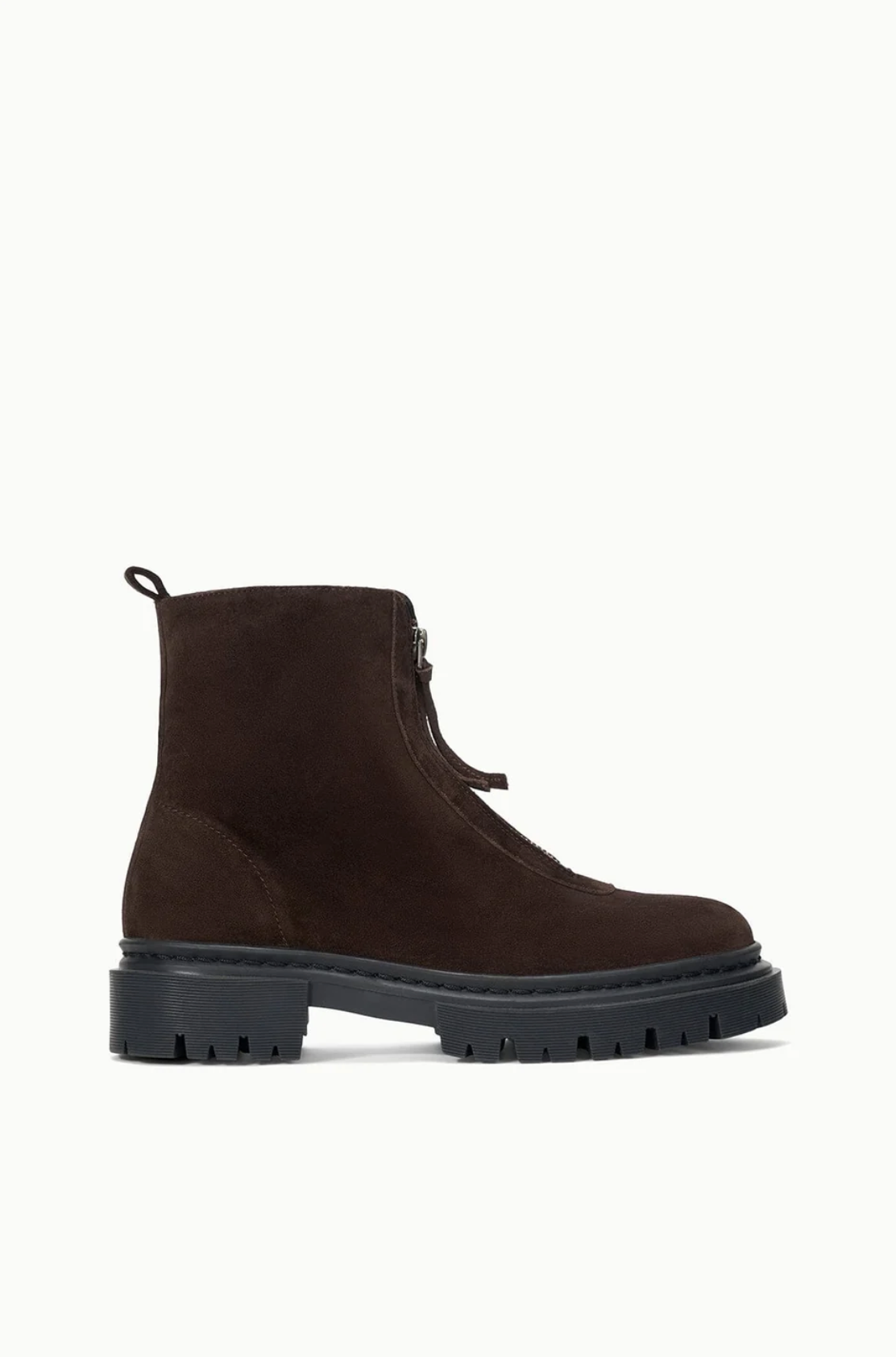Miles Zip Ankle Boot, Espresso