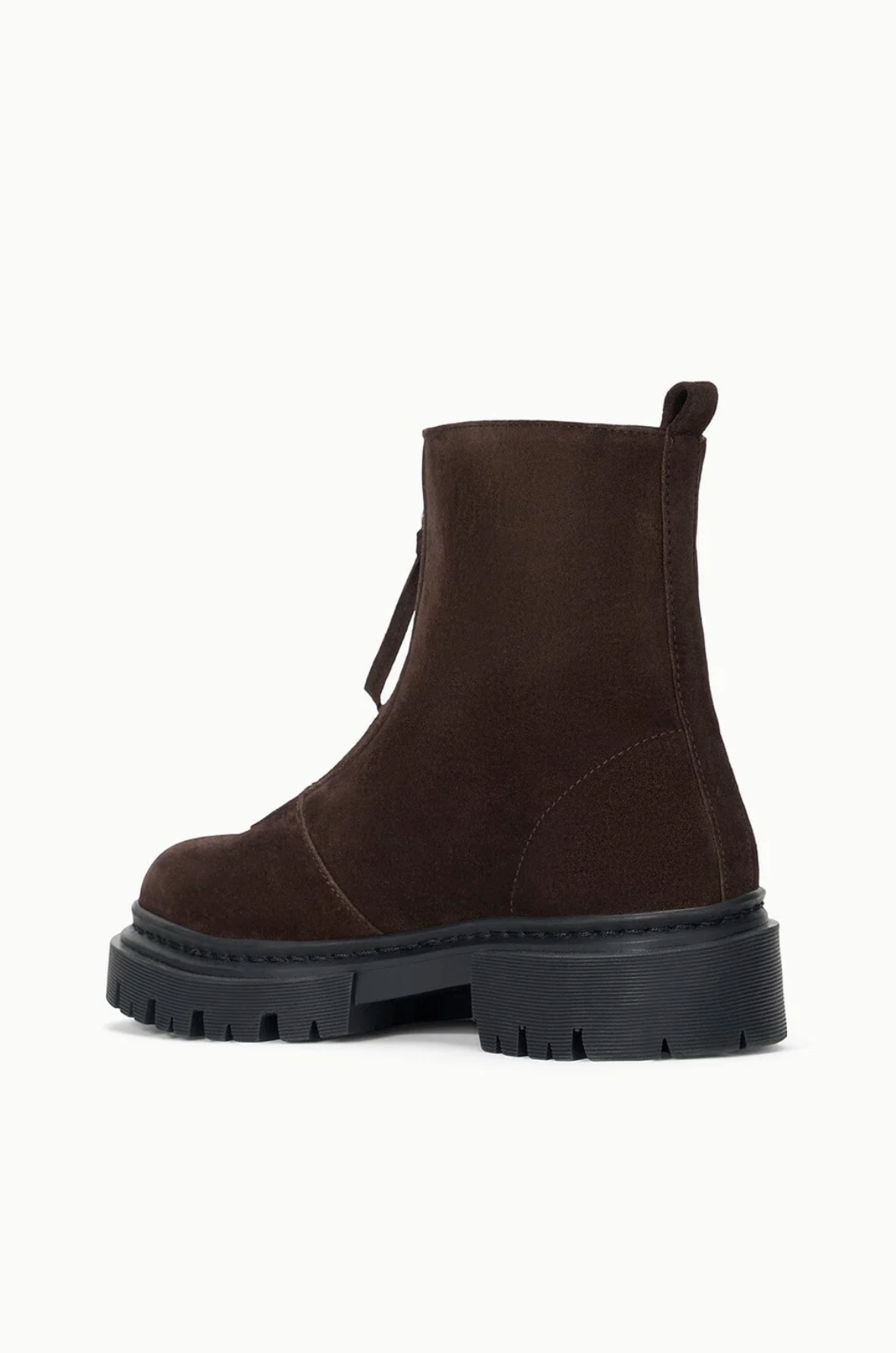Miles Zip Ankle Boot, Espresso