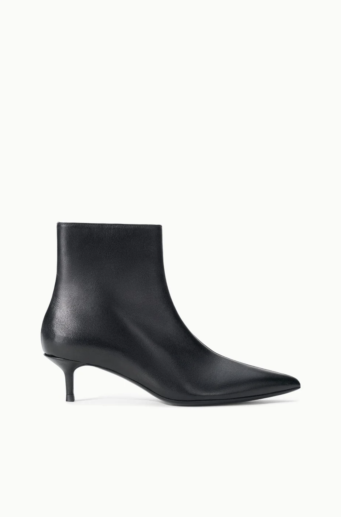 Sebastian Ankle Kitten Boot, Black